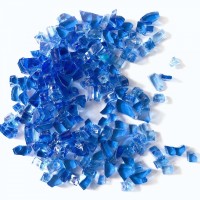 1/2" &1/4" reflective fire glass chips for fire pit